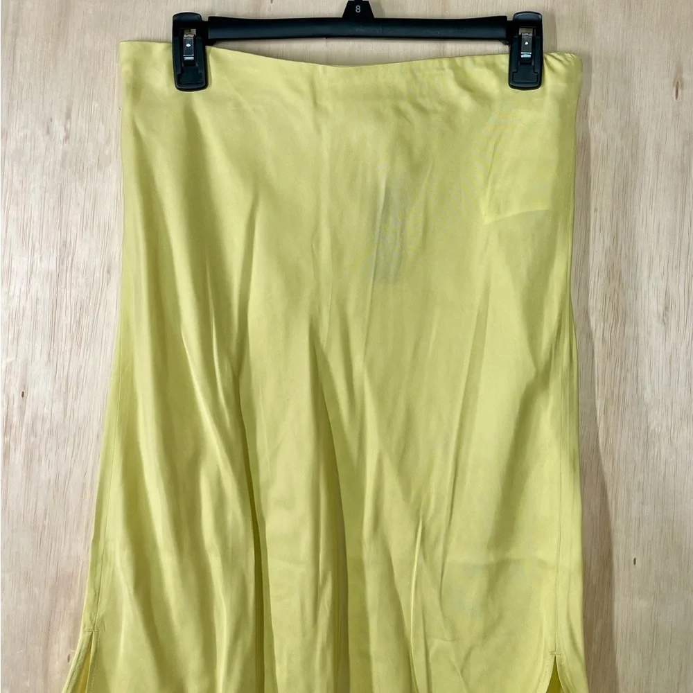 New ~ J. Crew Cupro-blend Flared Slip Skirt Size M